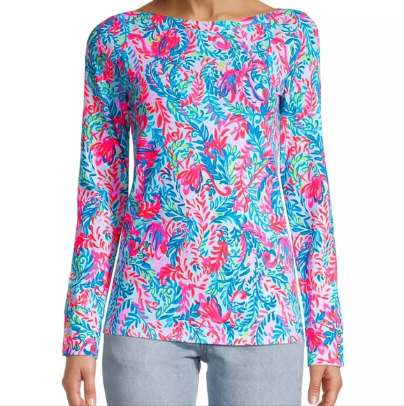 NWT LILLY PULITZER FLIM FLAM ALEAH TOP - Picture 3 of 7